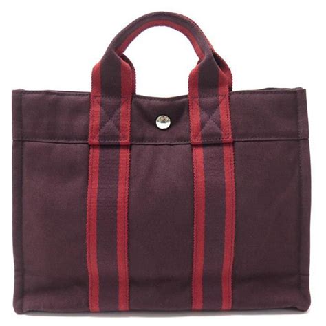 hermes toto bag|hermes canvas tote bag.